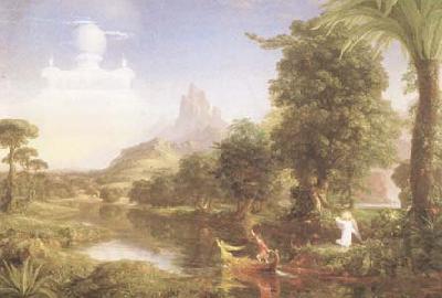 Thomas Cole The Voyage of Life Youth (mk09) Norge oil painting art